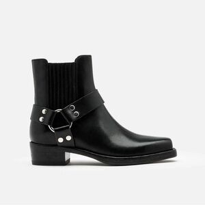 RE/DONE MOTORCYCLE / WESTERN CAVALRY leather ankle boots. Size 37.